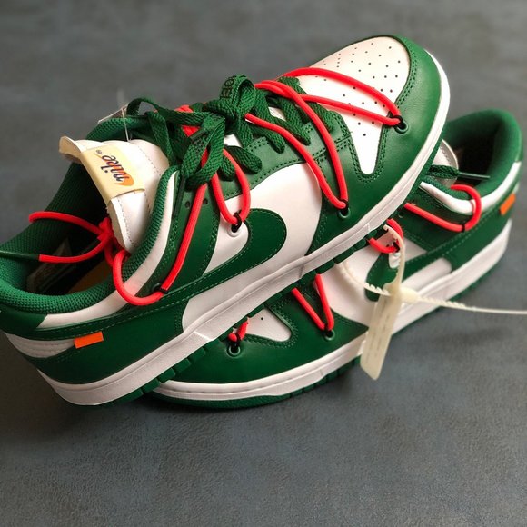 Off-White × Dunk Low Pine Green - Picture 2 of 5